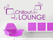 Lounge Wandtattoo Chillout Lunge in pink