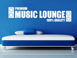 Musik Wandtattoo Music Lounge im Wohnzimmer