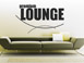 Lounge Wandtattoo Premium Lounge ber der Couch