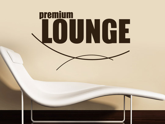 Wandtattoo Premium Lounge