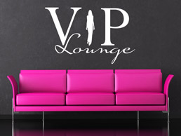 Wandtattoo Vip Lounge